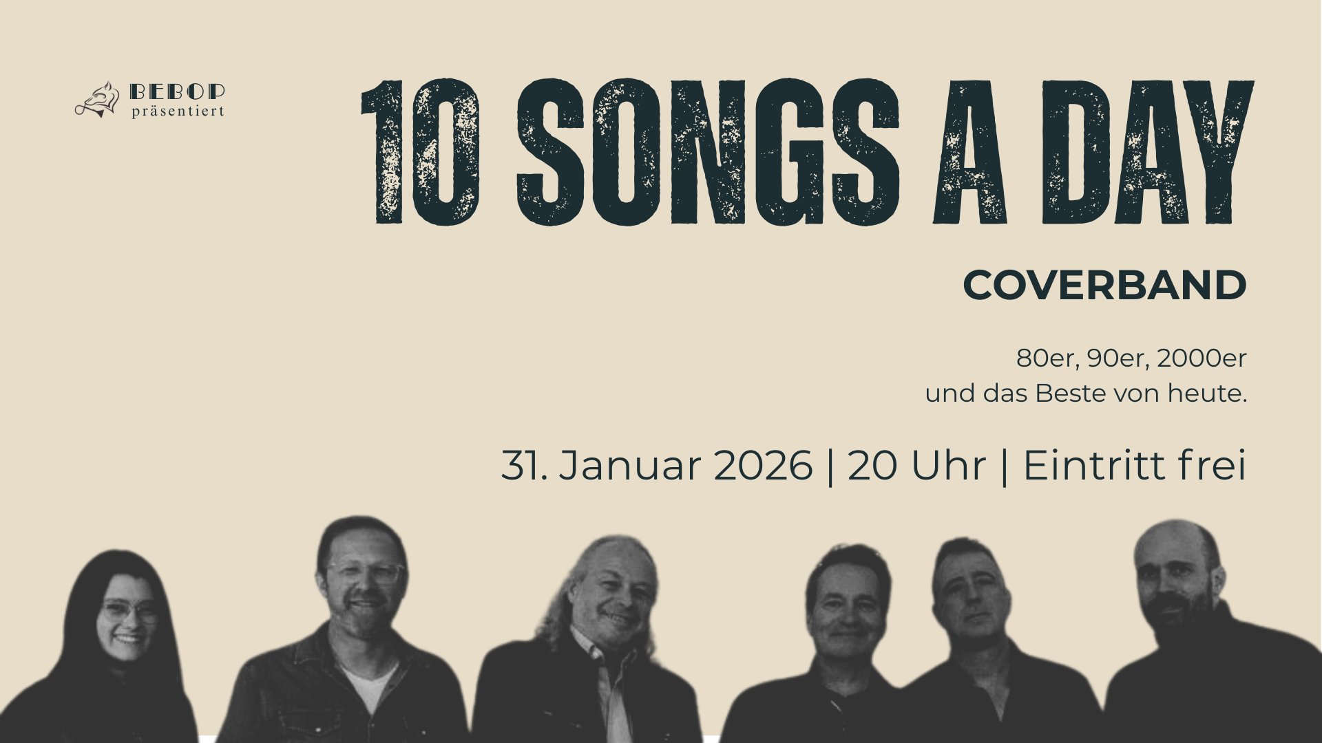 10 Songs a day (Desktop-Hintergrund)