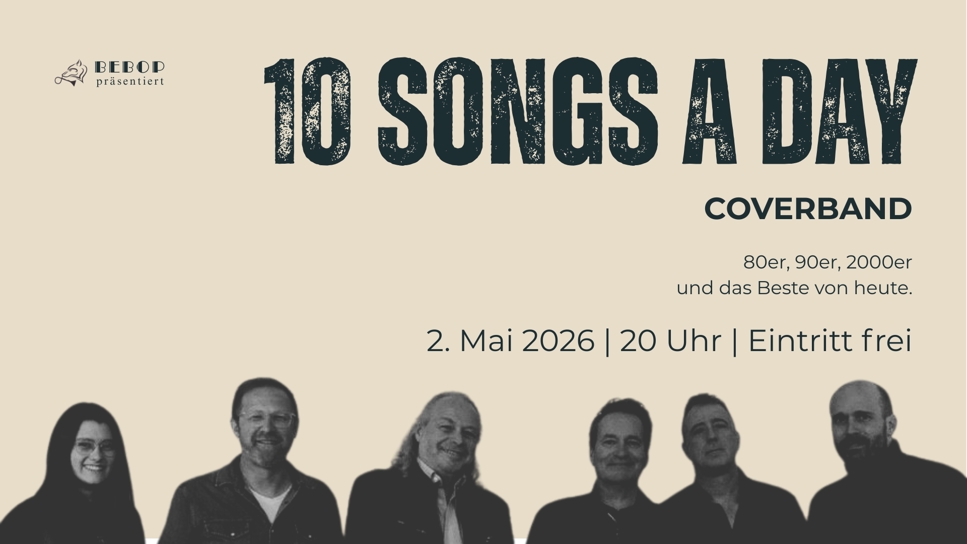 10 Songs a day (Desktop-Hintergrund)